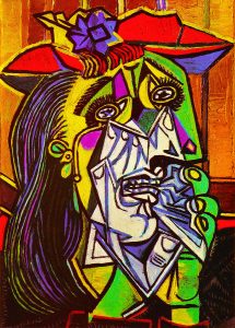 پیکاسو «زن گریان» - 1937